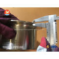 ASTM B366 N04400 Lapage de joint de joint fin